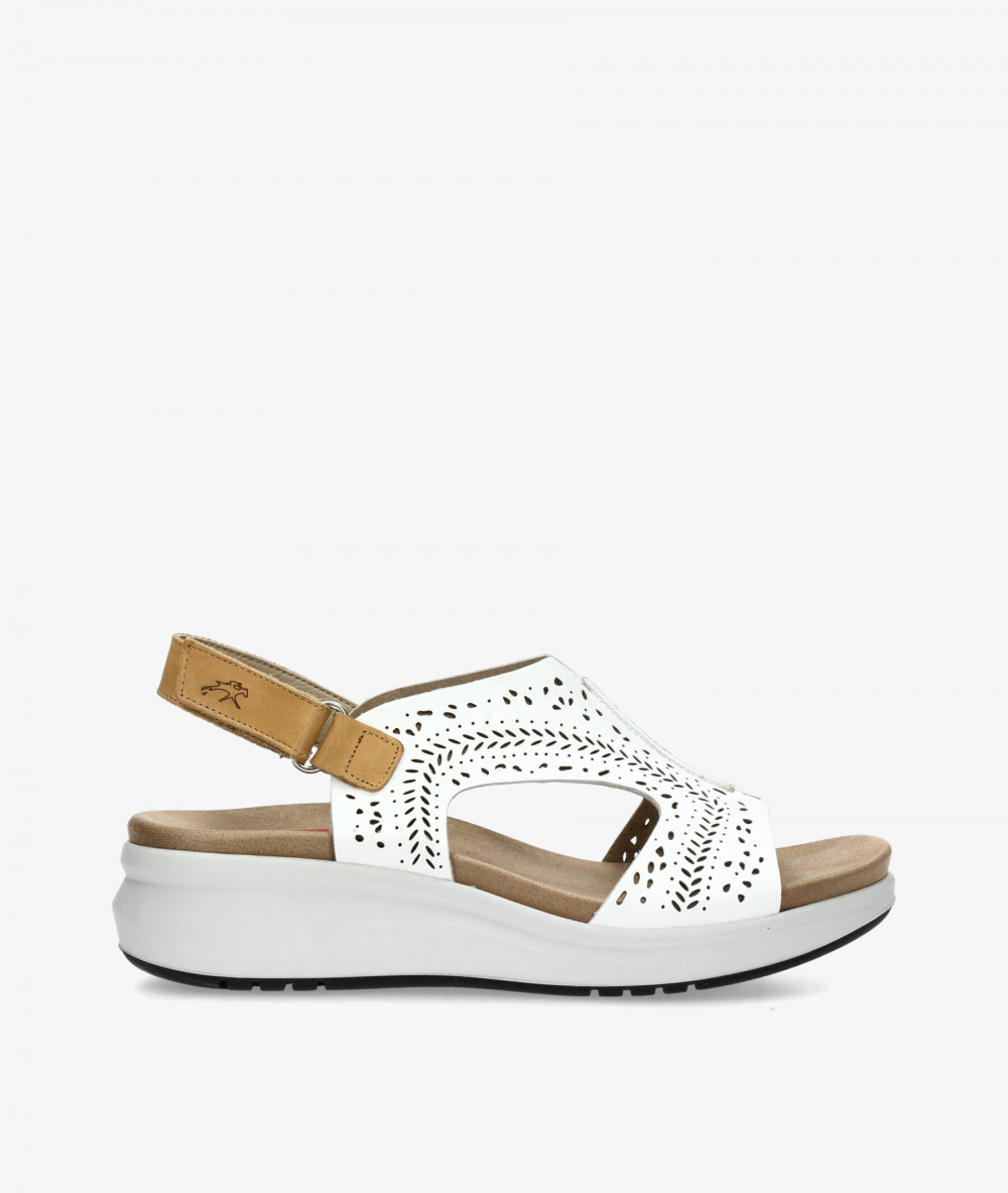 Sandalias Fluchos  F1481 en blanco