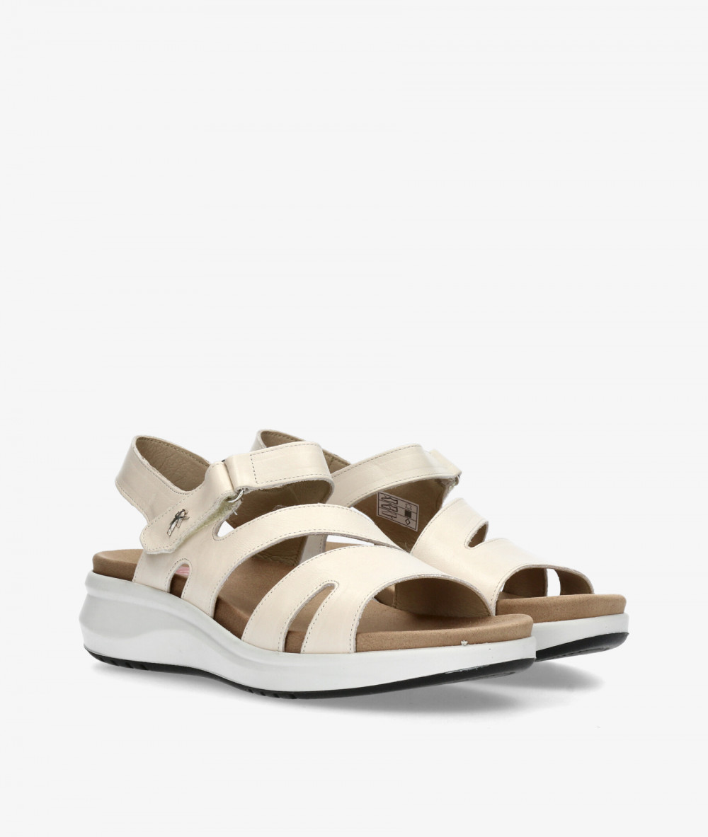 Sandalias Fluchos  F1478 en hueso