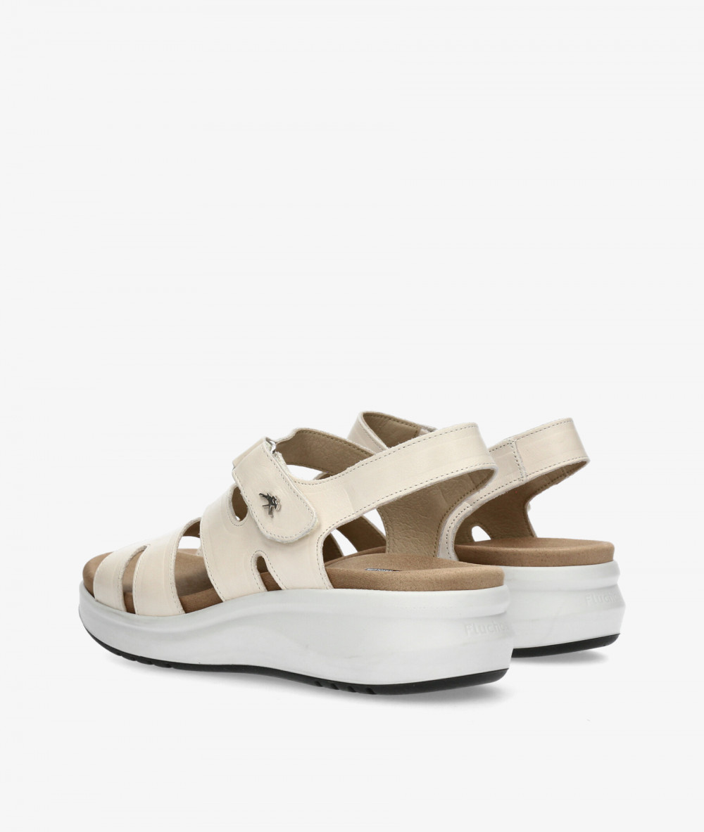 Sandalias Fluchos  F1478 en hueso