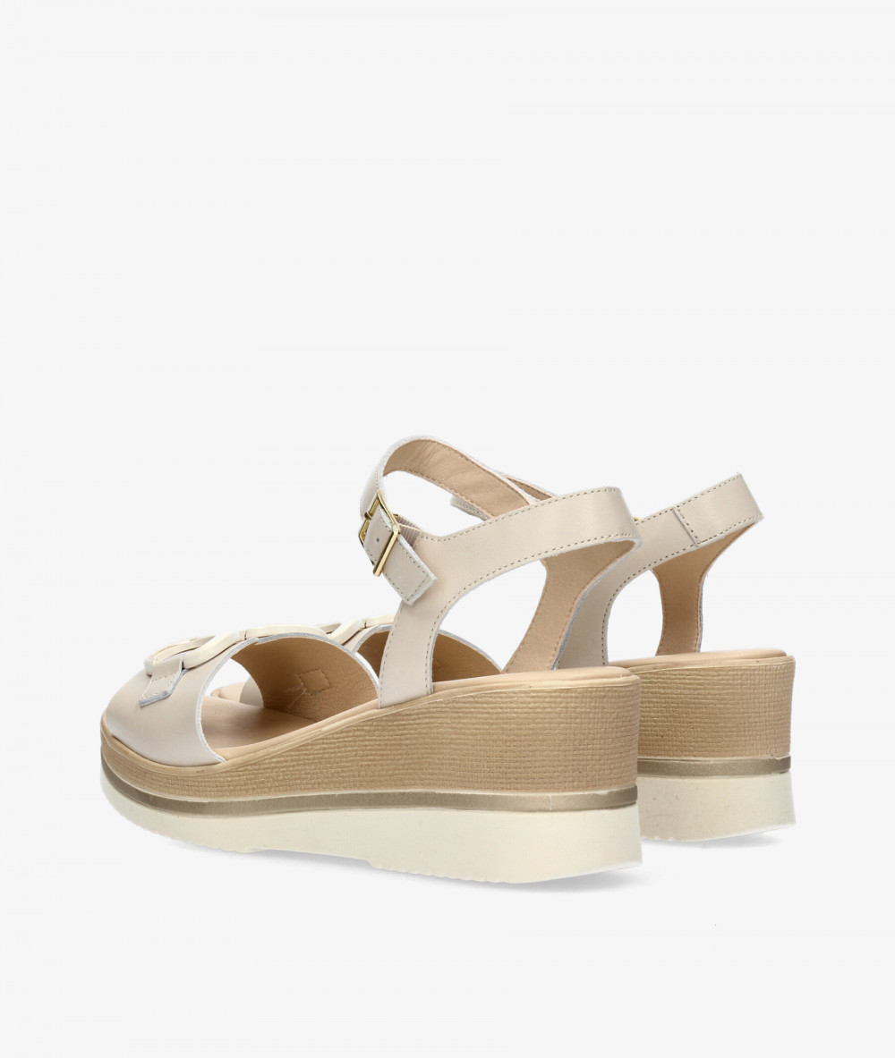 Sandalias Kénnebec  889 en hueso