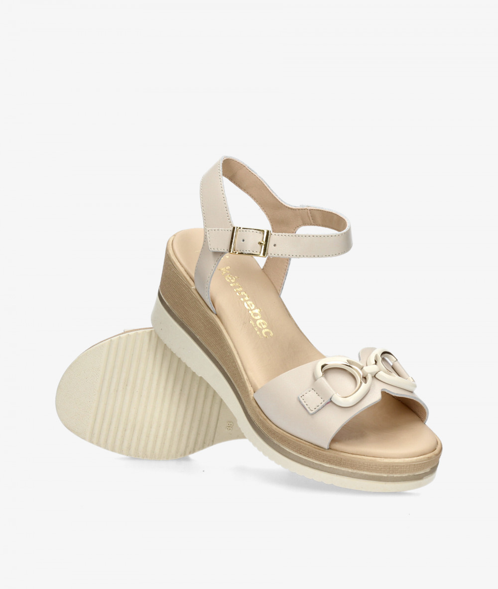 Sandalias Kénnebec  889 en hueso