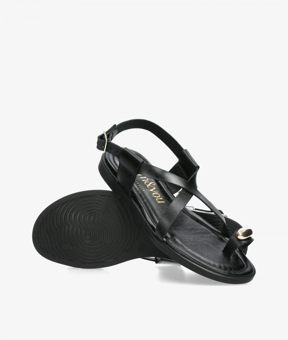 Sandalias bloom&you  LUCILLA en negro
