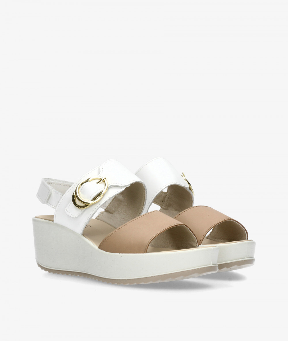 Sandalias Imac  108180 en blanco