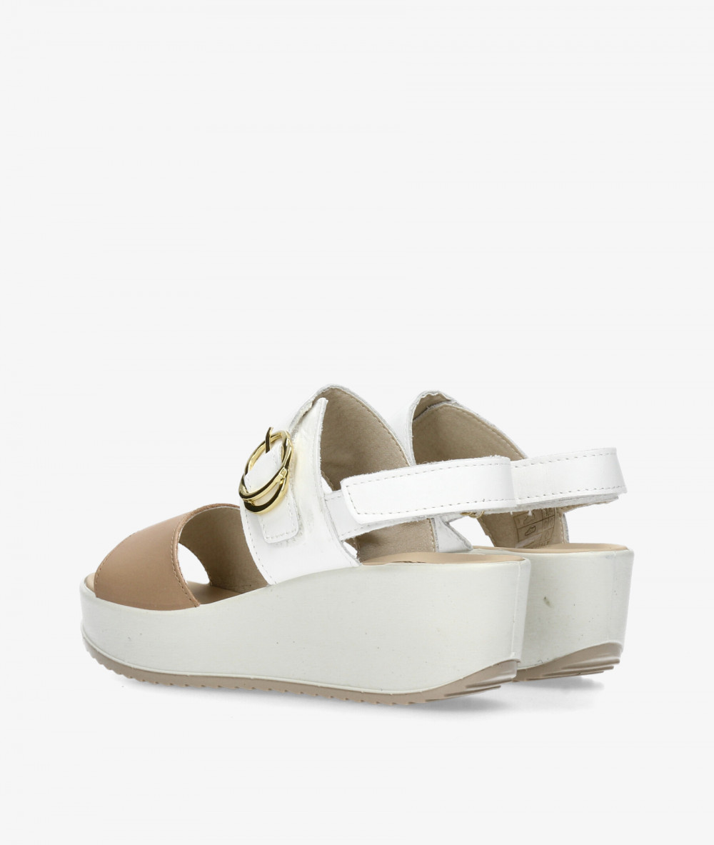 Sandalias Imac  108180 en blanco