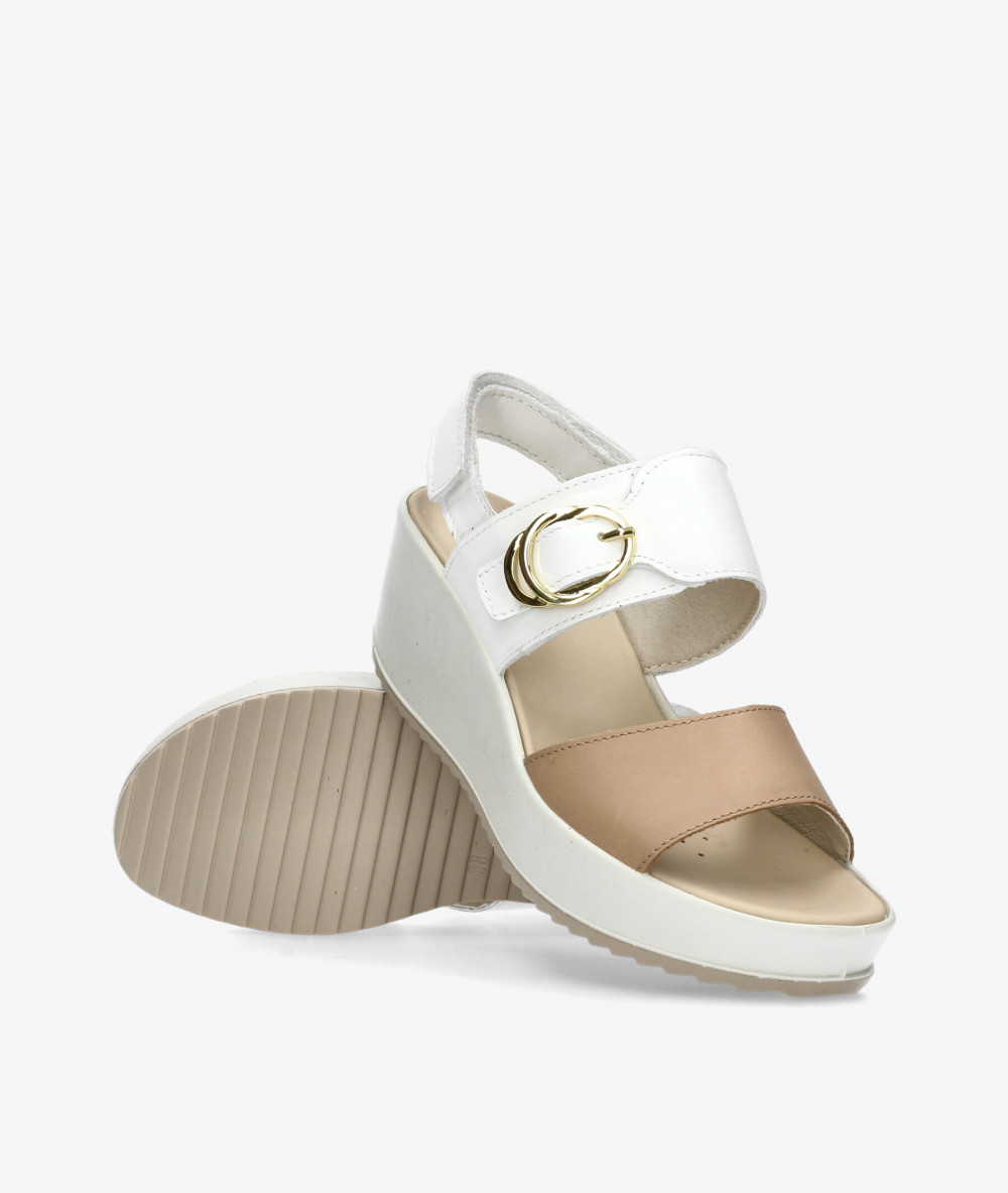 Sandalias Imac  108180 en blanco