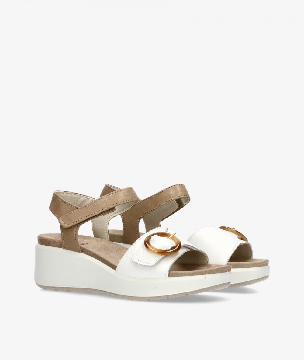 Sandalias Imac  109010 en blanco