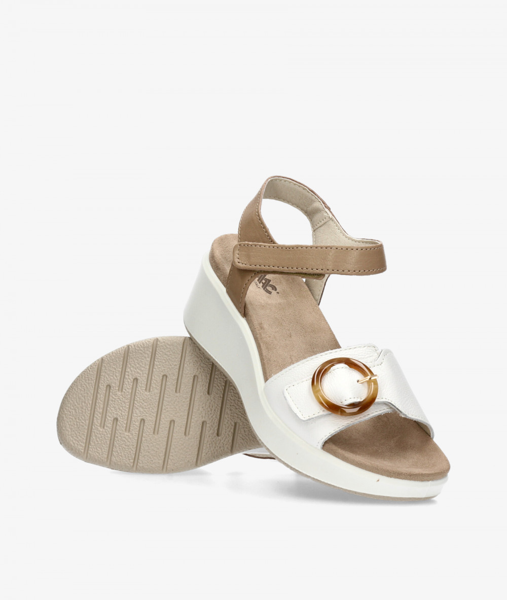 Sandalias Imac  109010 en blanco