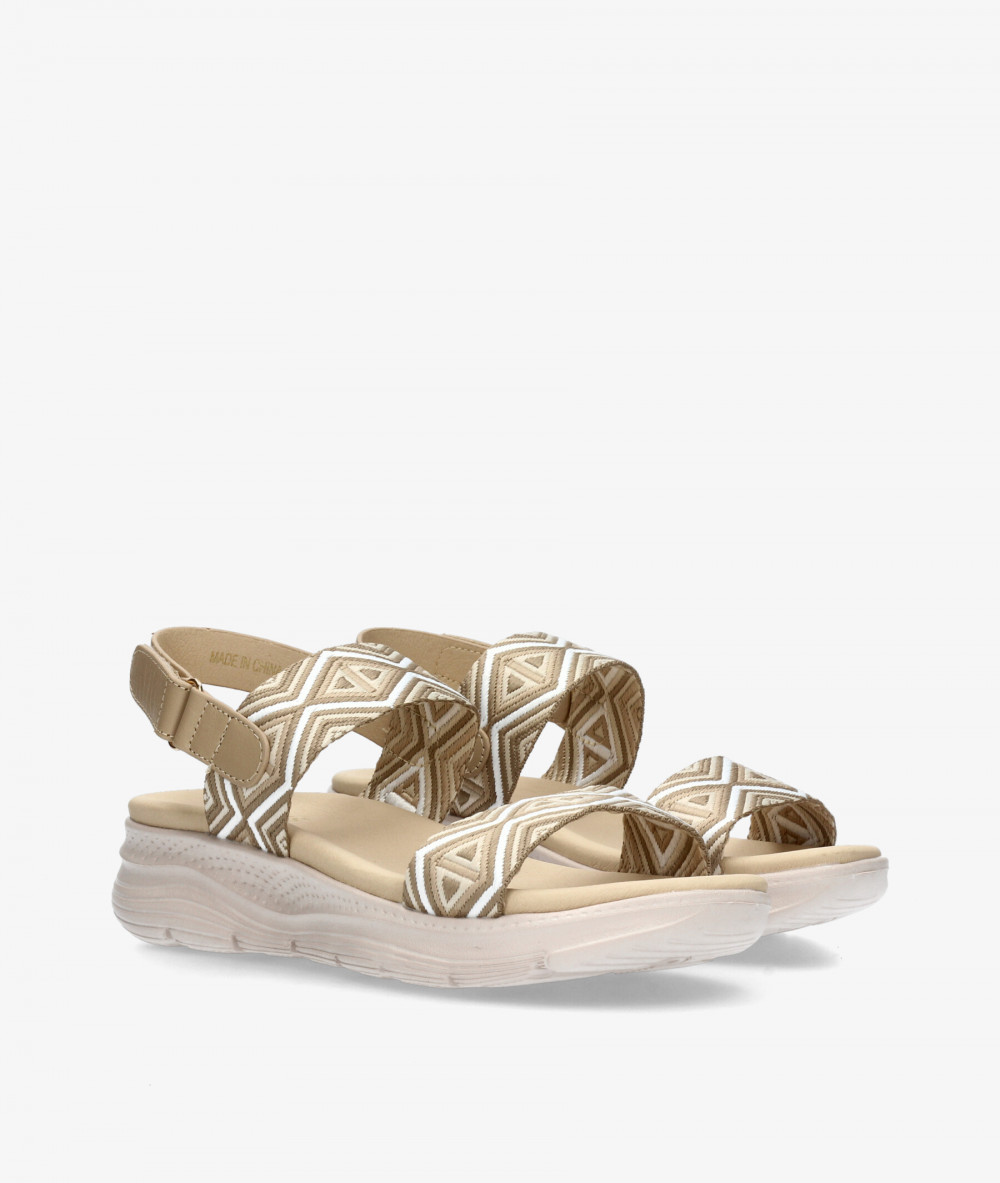 Sandalias ACLYS- CONFOR  VIVI- 2  7706-A63 en beige