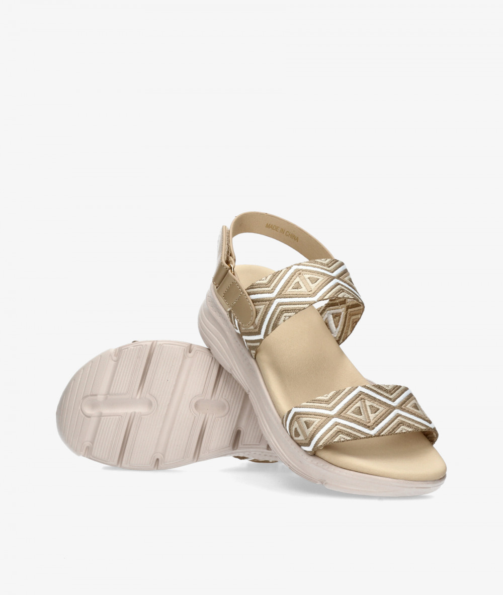 Sandalias ACLYS- CONFOR  VIVI- 2  7706-A63 en beige