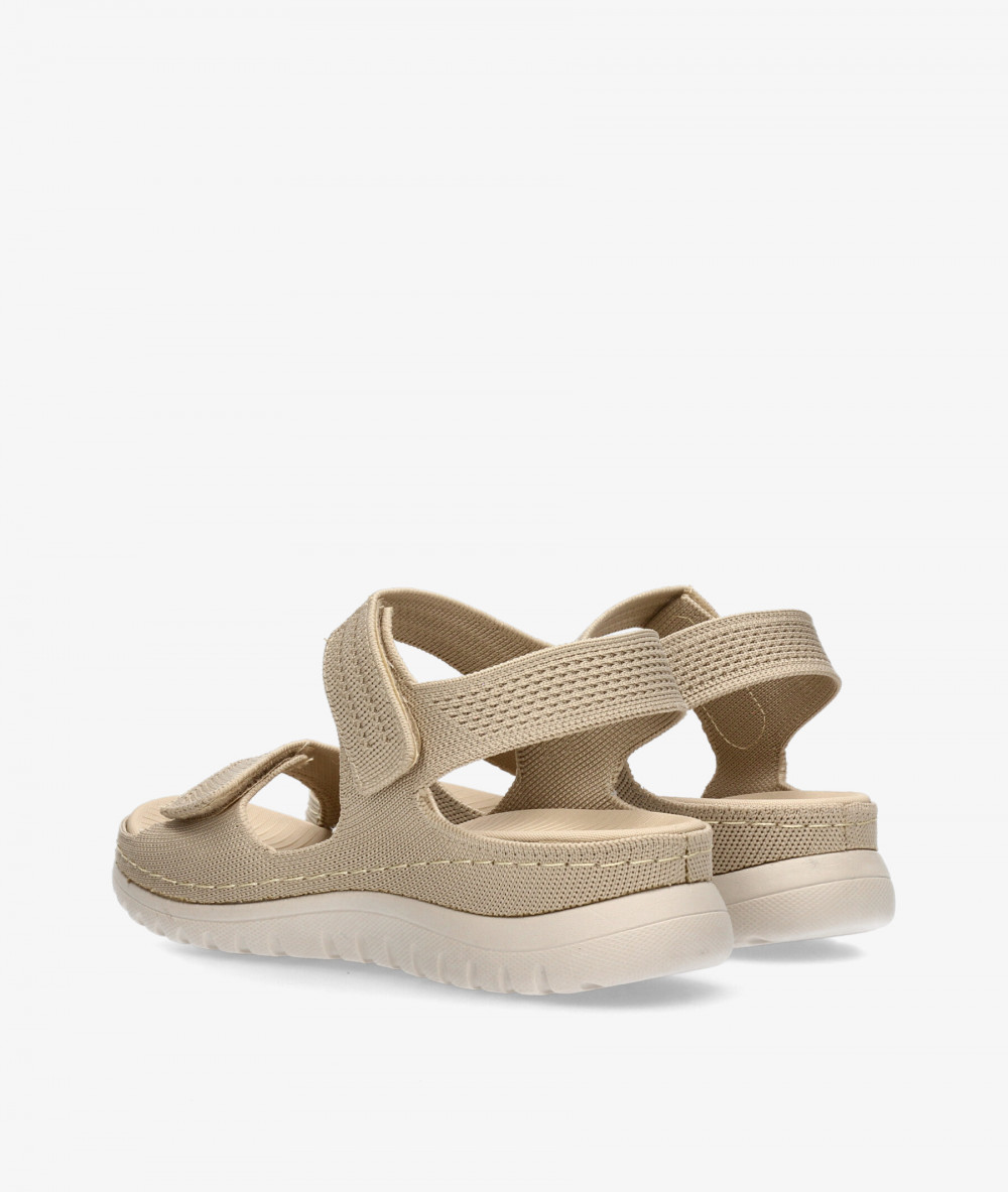 Sandalias ACLYS- CONFOR  VIVI- 4  B21022-A31 en beige
