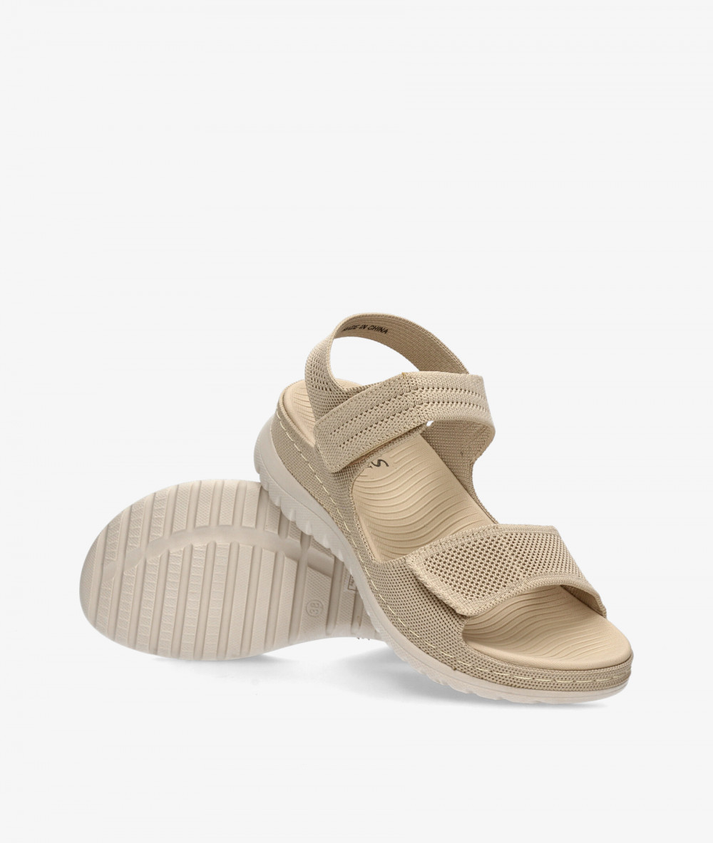 Sandalias ACLYS- CONFOR  VIVI- 4  B21022-A31 en beige