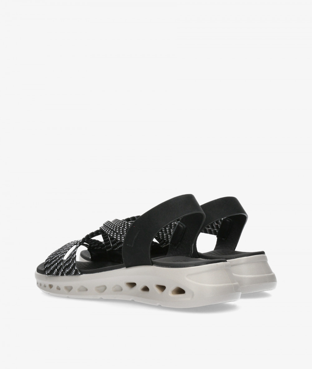 Sandalias ACLYS- CONFOR  VIVI- 5  2291-A2 en negro