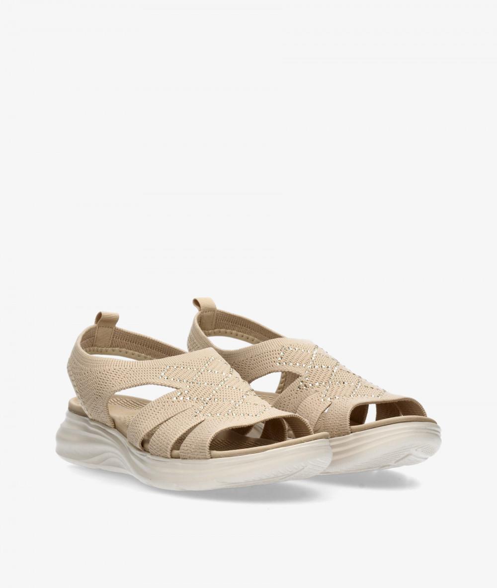 Sandalias ACLYS- CONFOR  VIVI- 6  90357-7 en beige