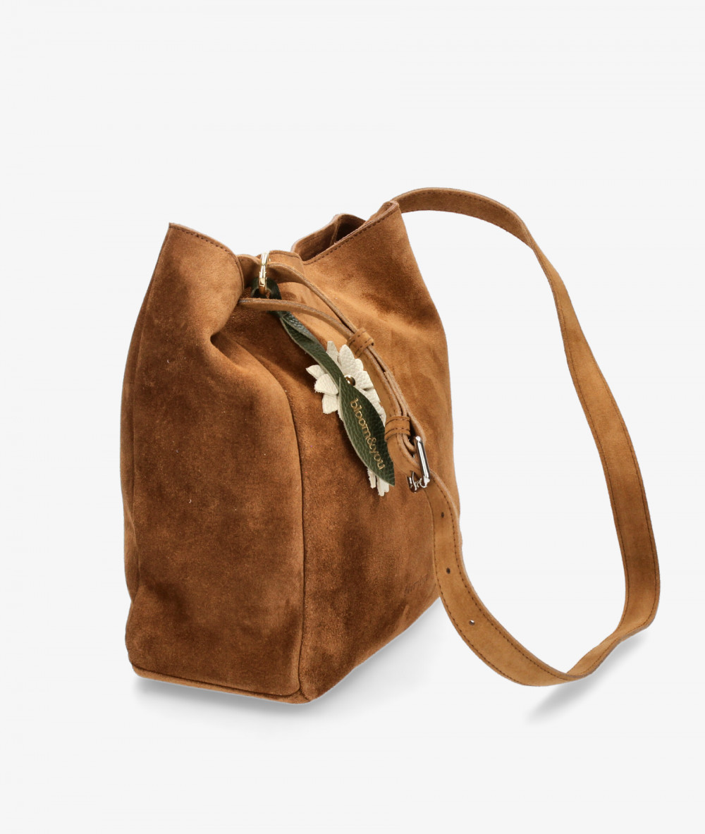 Bolso de piel bloom&you TEXAS en serraje cuero