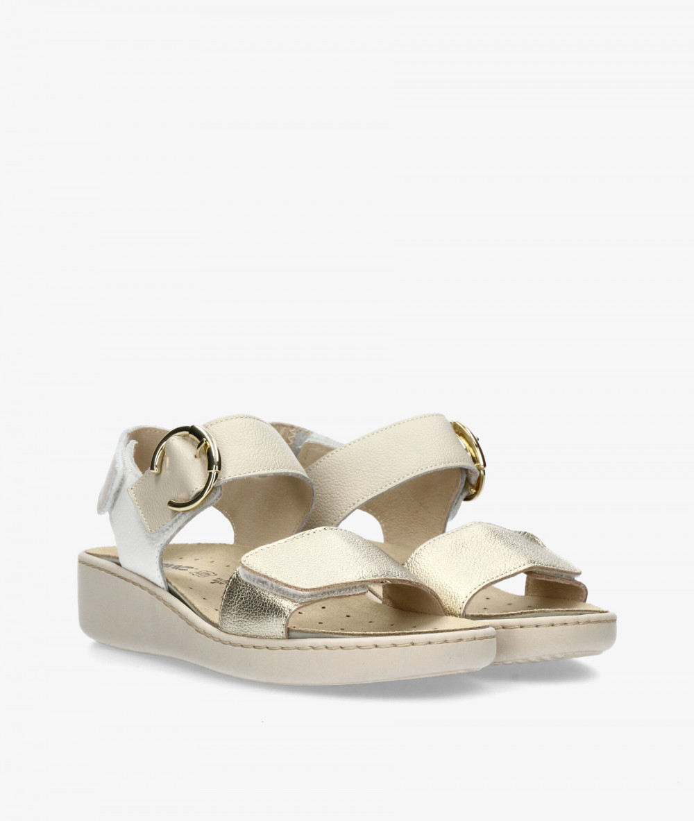 Sandalias Imac  107760 en platino