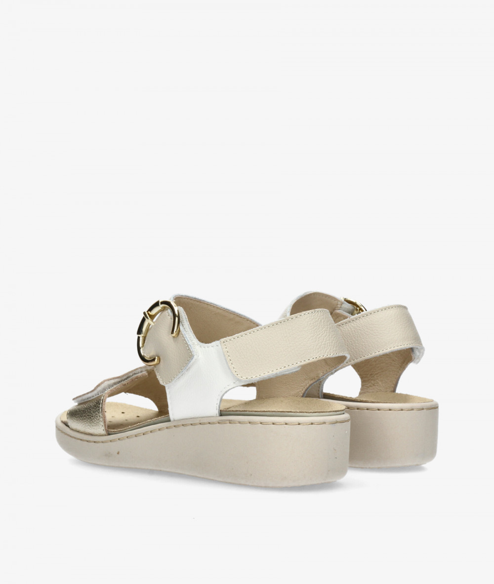 Sandalias Imac  107760 en platino