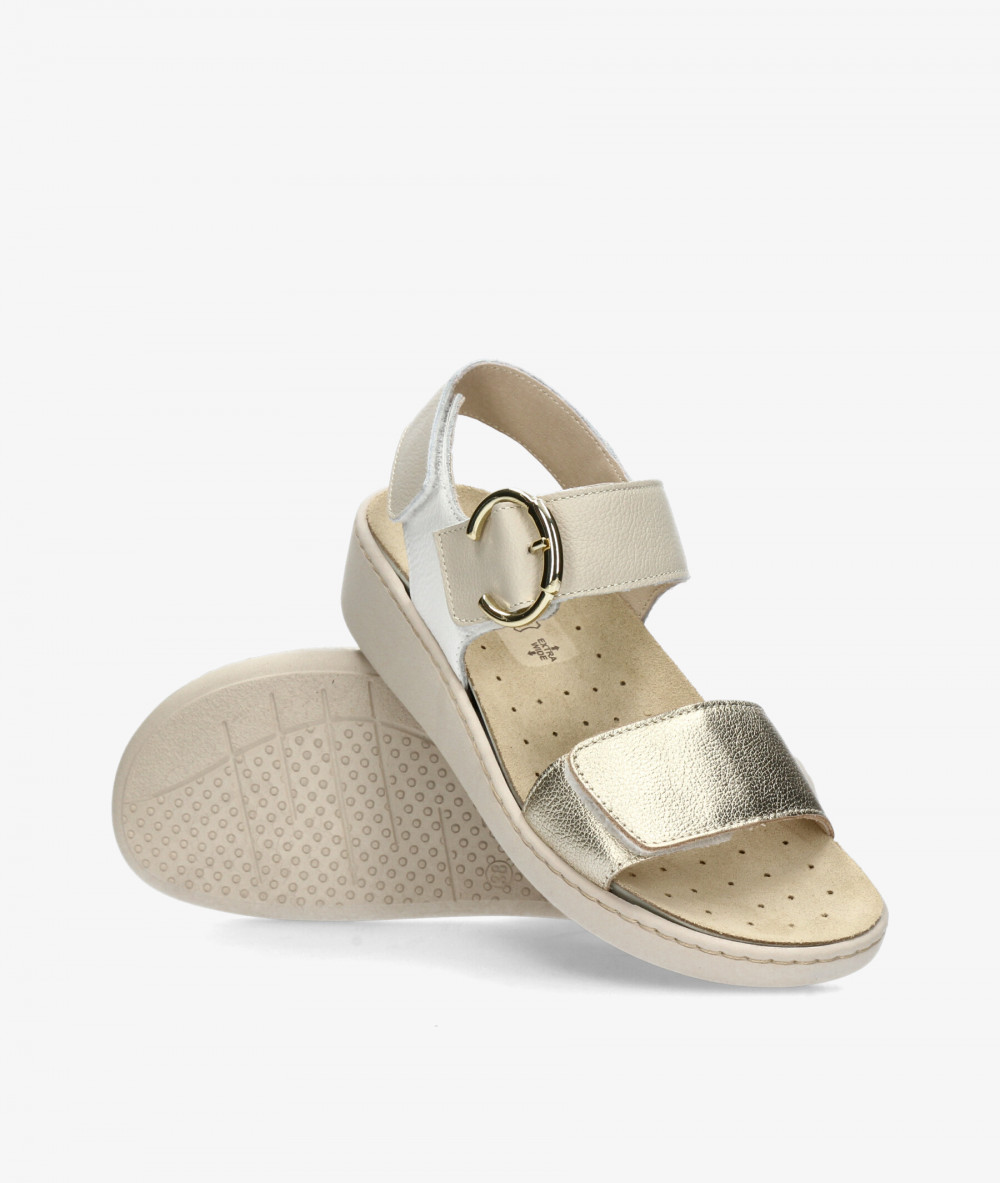 Sandalias Imac  107760 en platino