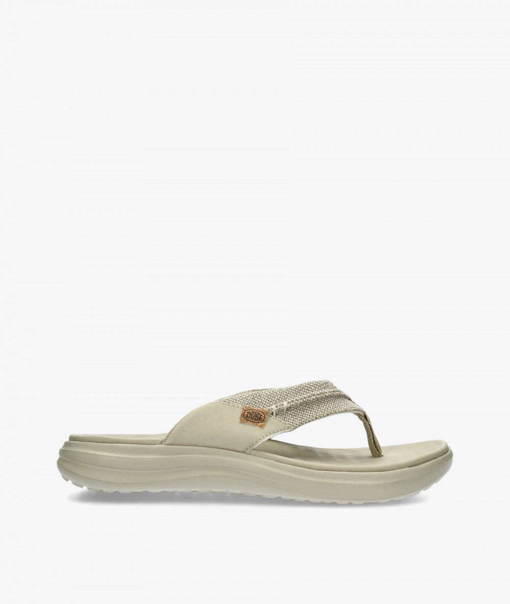 Sandalias Dude  FINN FLIP BRAIDED en beige