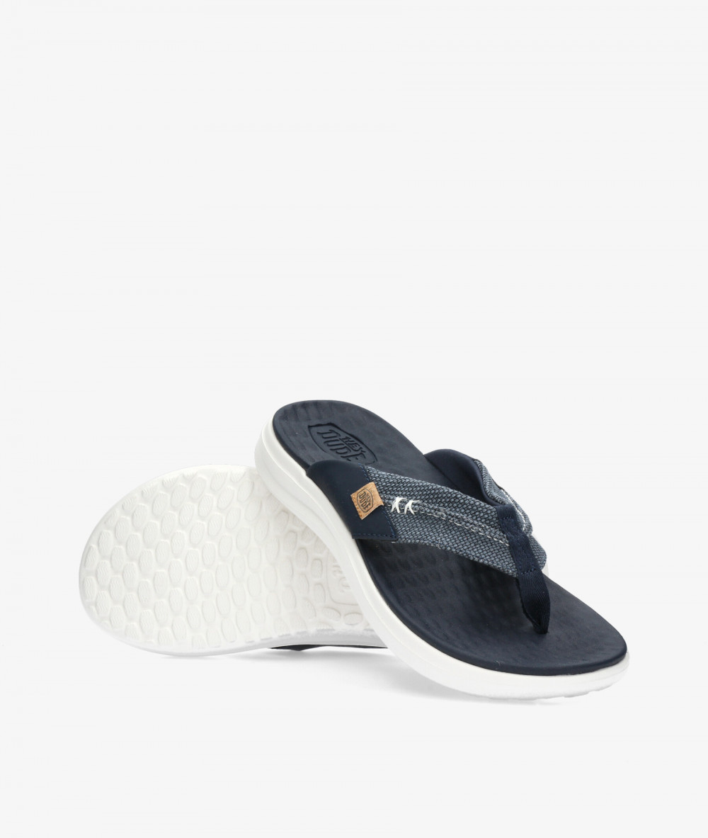 Sandalias Dude  FINN FLIP BRAIDED en azul marino