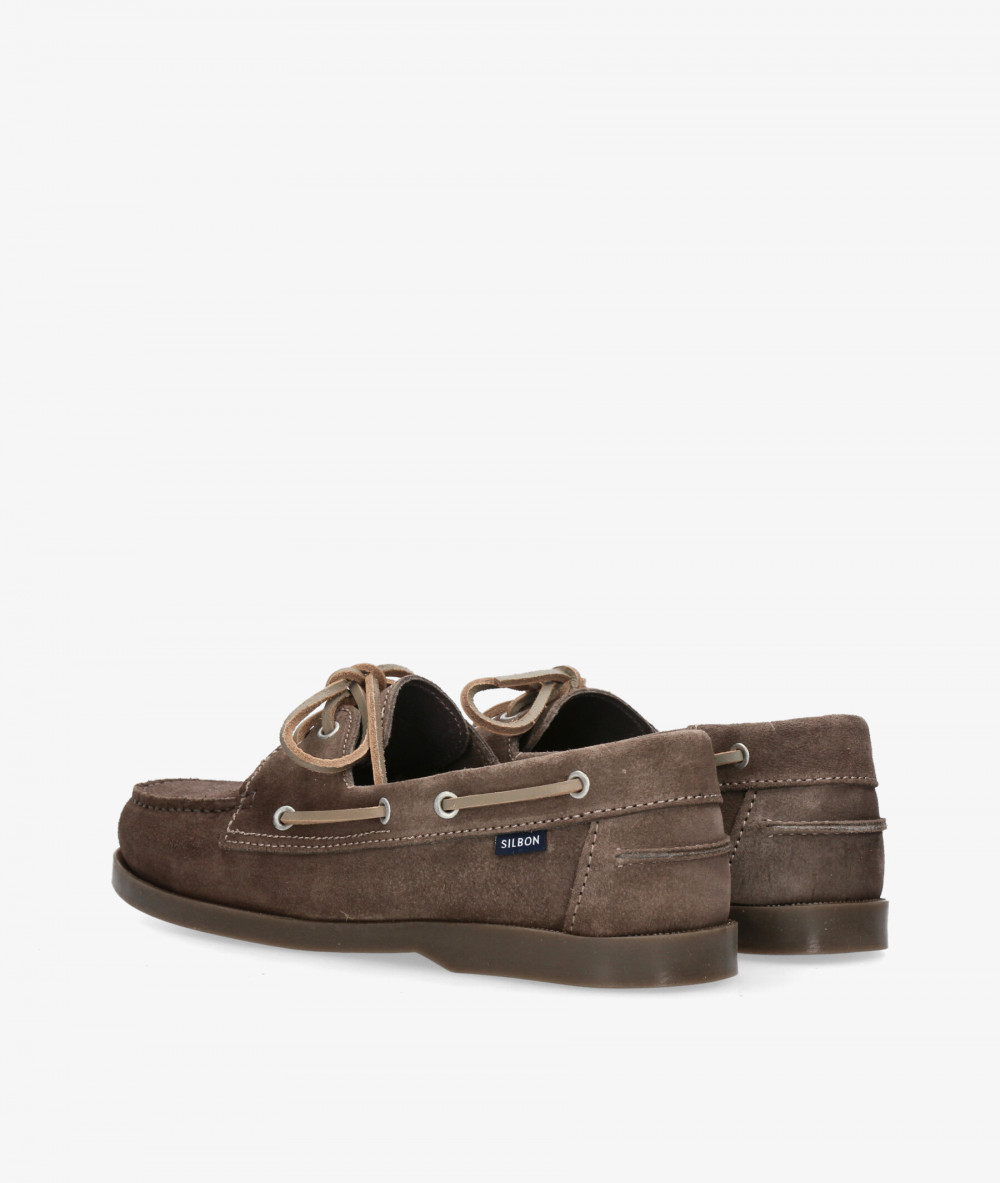 Naúticos Silbon SPORT NAUTICO en serraje taupe