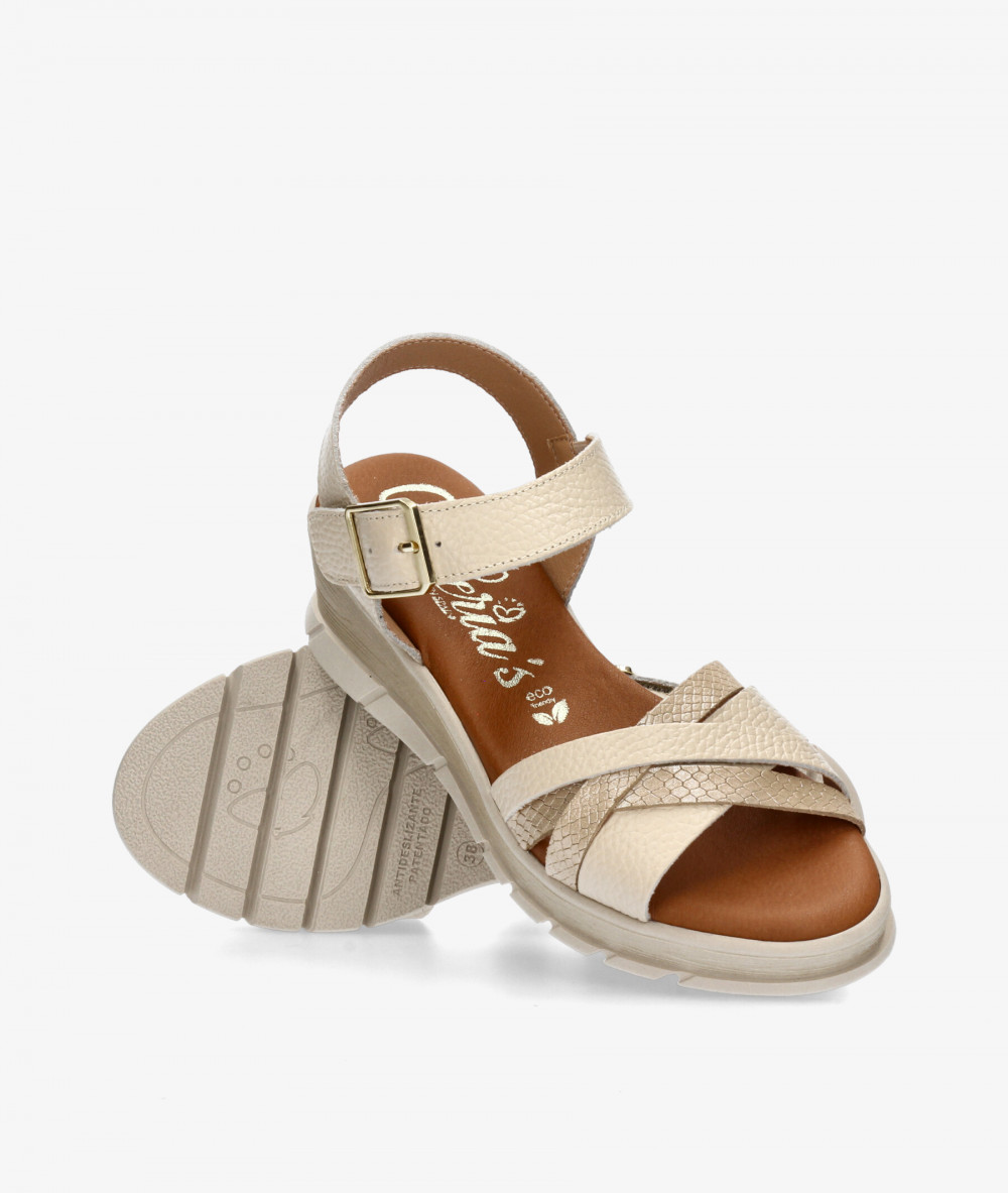 Sandalias Valeria´s  2650 en beige