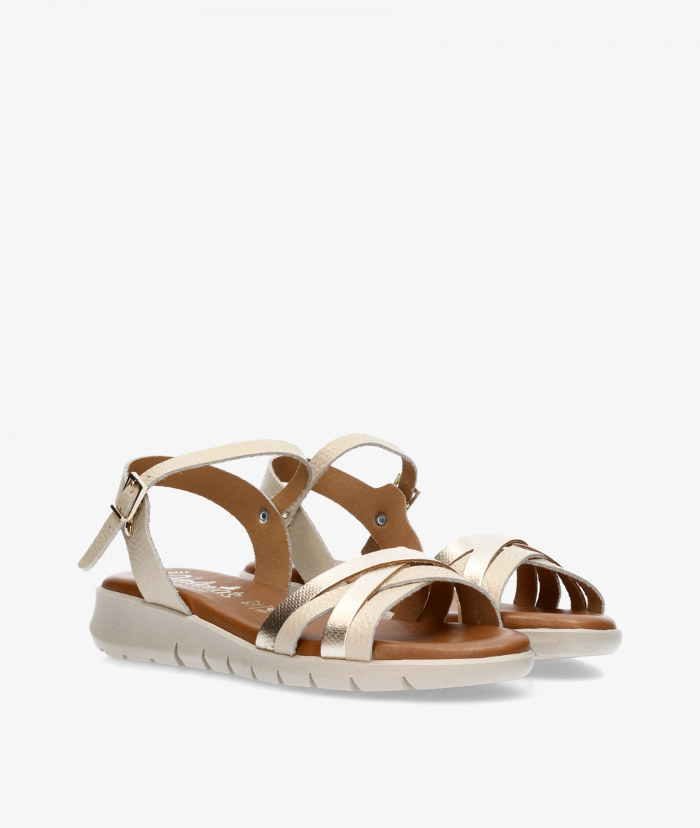 Sandalias Valeria´s  2022 en hueso