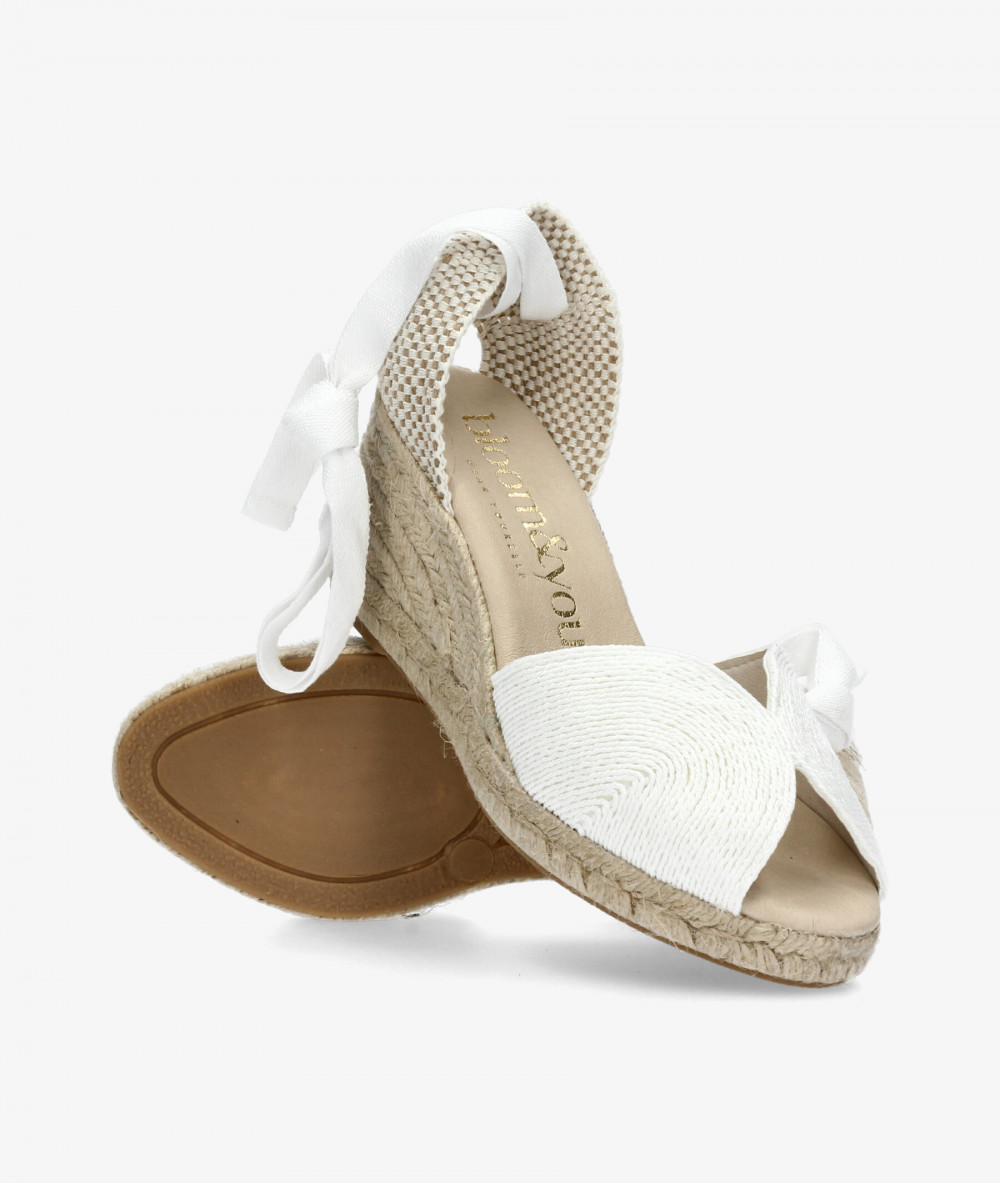 Alpargatas bloom&you  MAGNOLIA en blanco