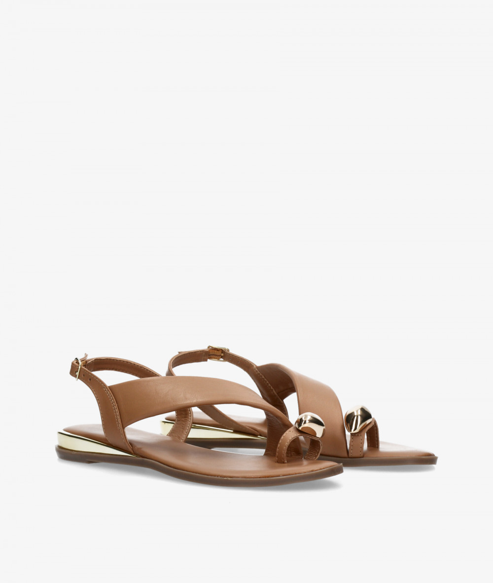 Sandalias Gioseppo  STONY en camel