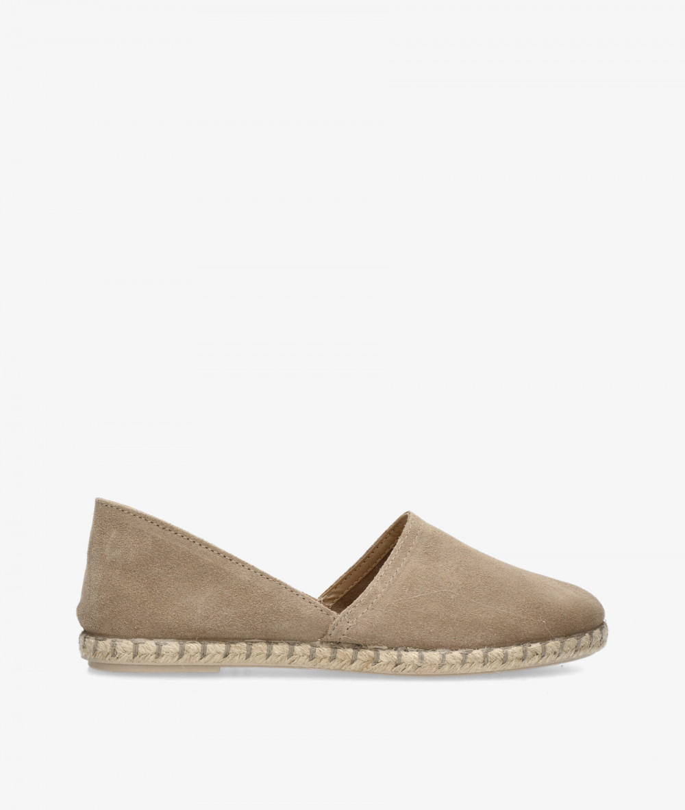 Alpargatas Myers  OC-9 en serraje taupe