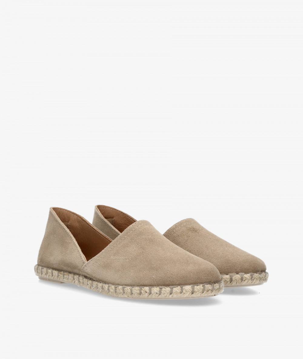 Alpargatas Myers  OC-9 en serraje taupe