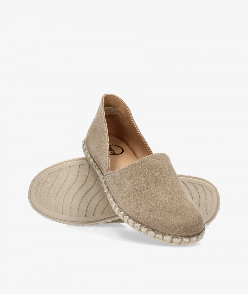Alpargatas Myers  OC-9 en serraje taupe