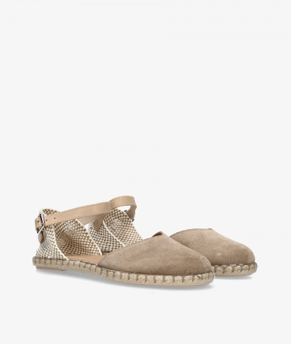 Alpargatas Myers  OC-5 en serraje taupe