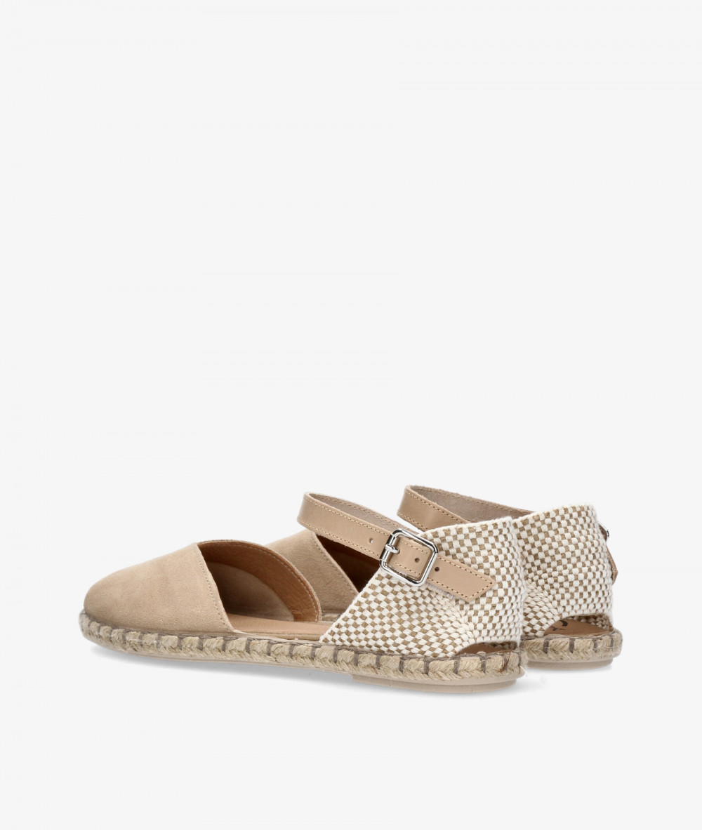 Alpargatas Myers  OC-5 en serraje beige