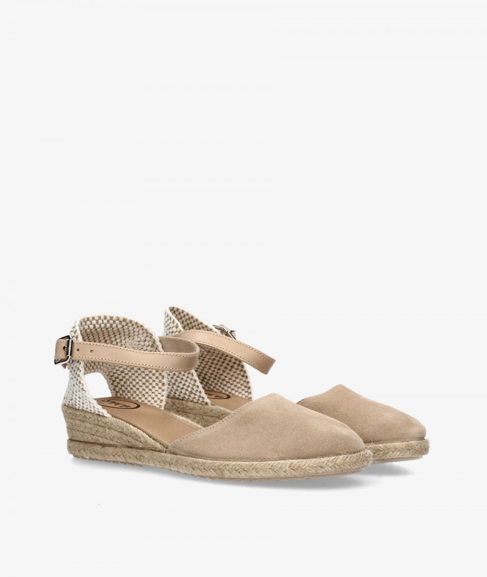 Alpargatas Myers  OC-1 en serraje beige