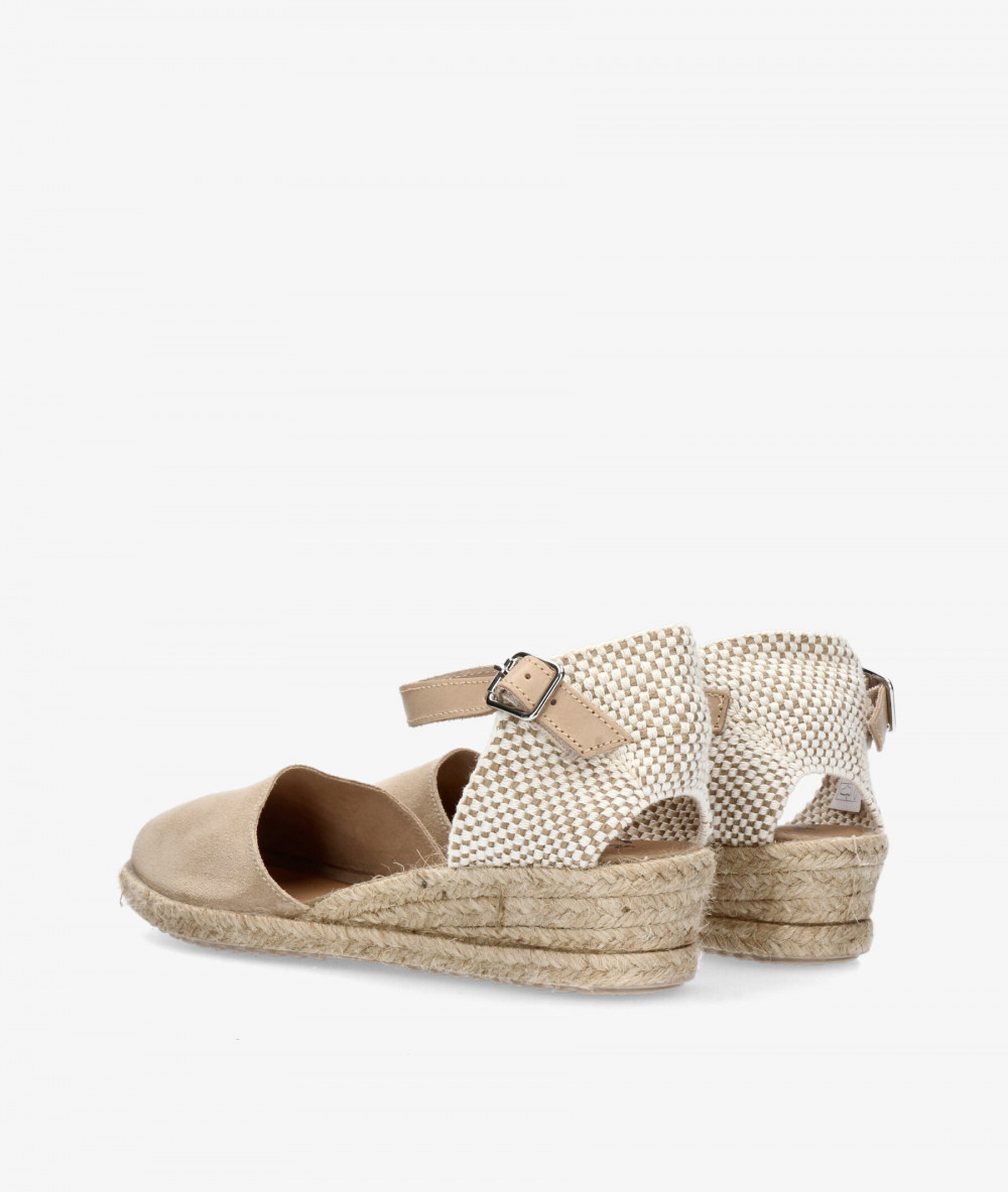 Alpargatas Myers  OC-1 en serraje beige
