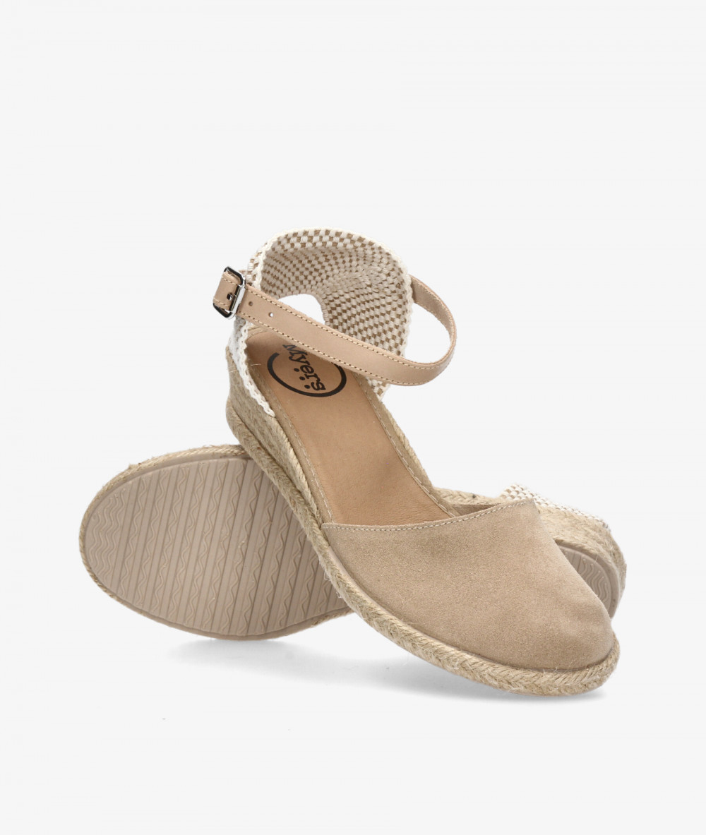 Alpargatas Myers  OC-1 en serraje beige