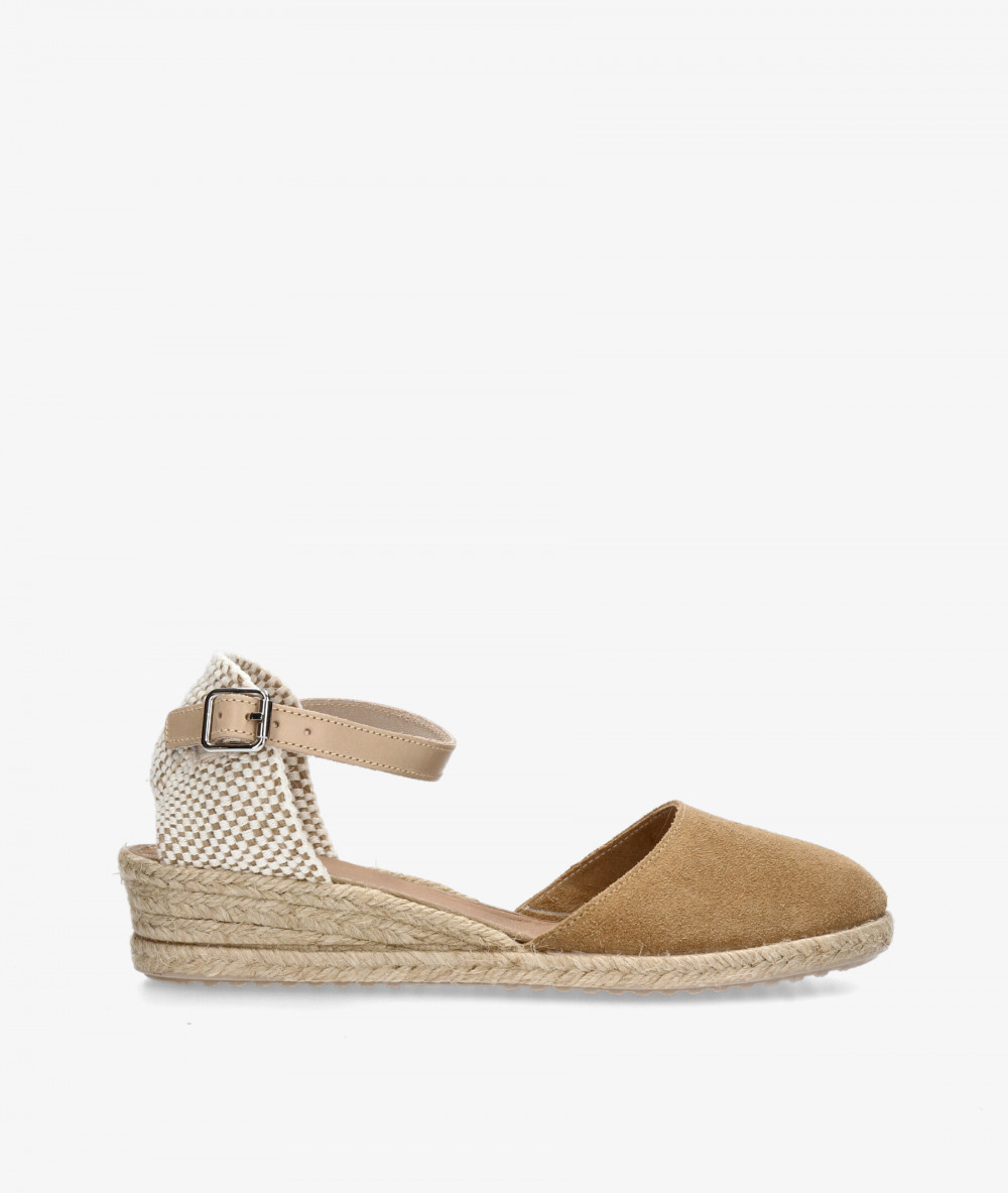 Alpargatas Myers  OC-1 en serraje camel