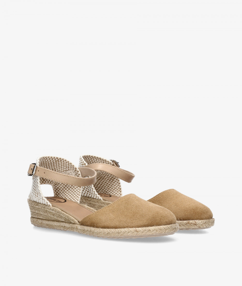 Alpargatas Myers  OC-1 en serraje camel