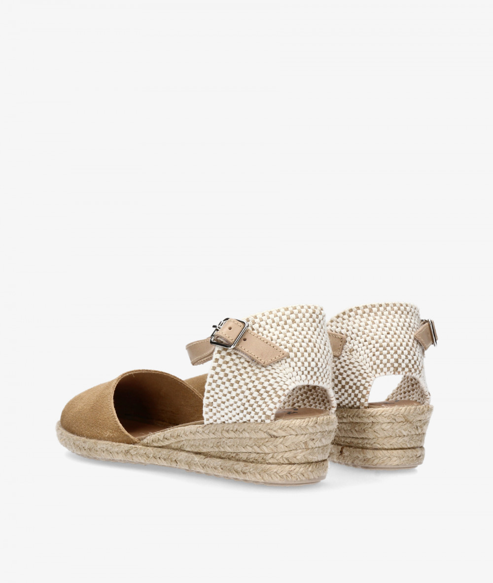Alpargatas Myers  OC-1 en serraje camel