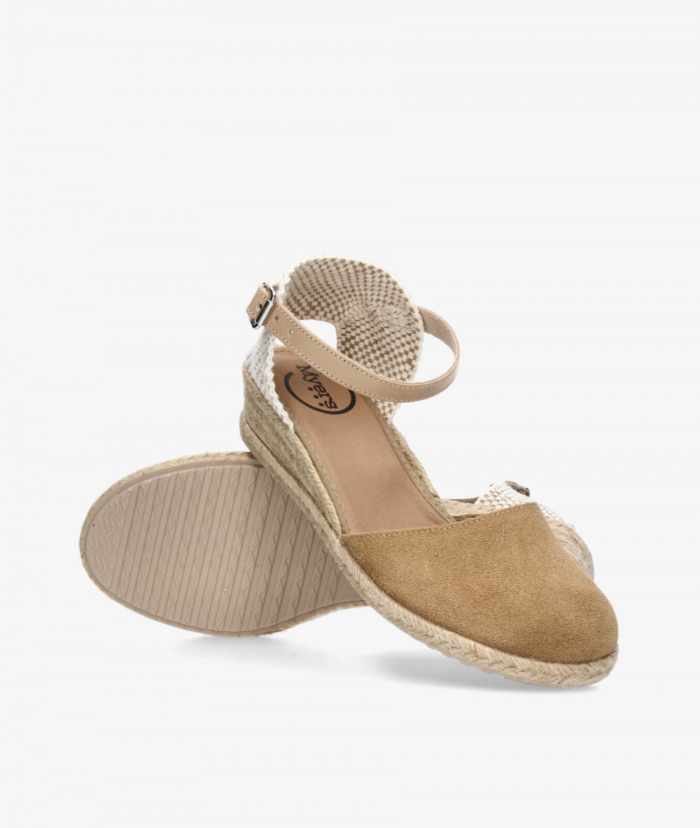Alpargatas Myers  OC-1 en serraje camel