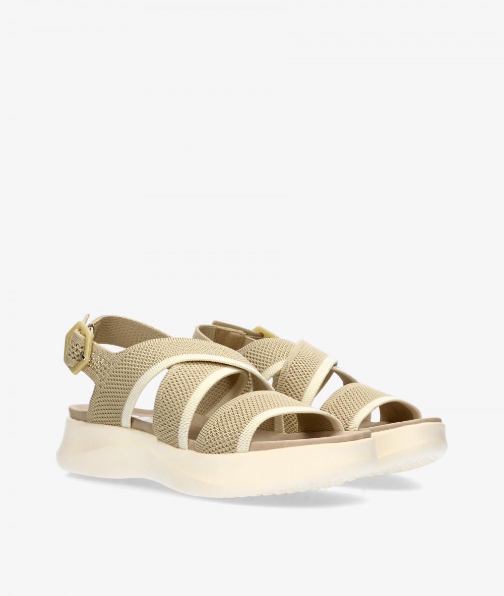 Sandalias D'angela  30686 en beige