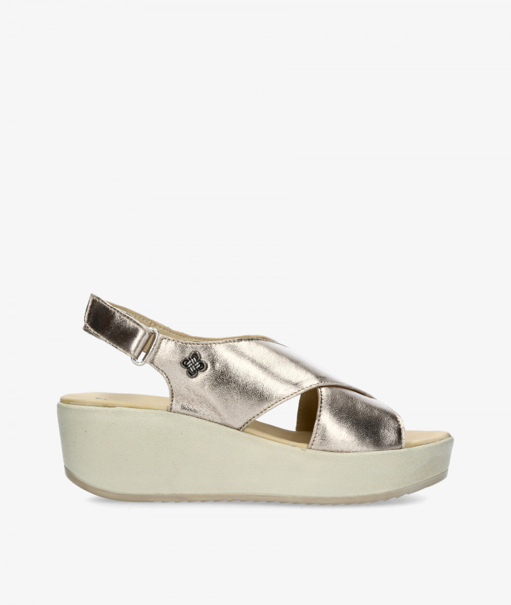 Sandalias St. Gallen  JULIE 01 en oro