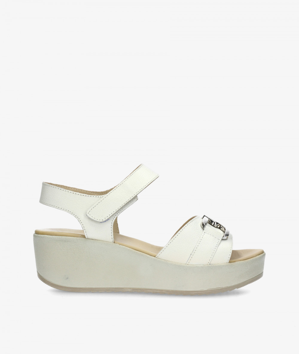 Sandalias St. Gallen  JULIE 02 en blanco