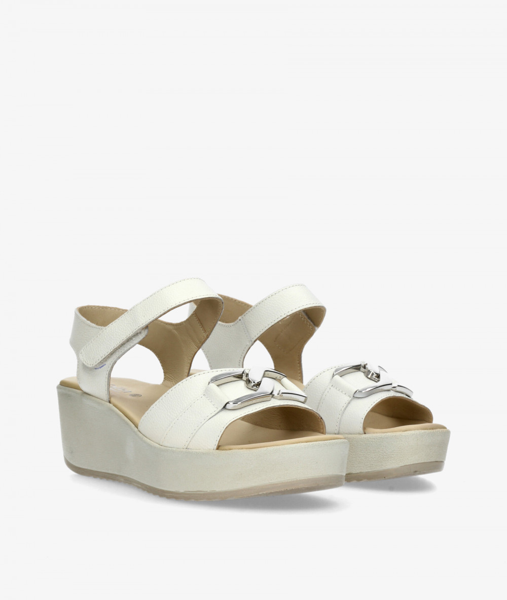 Sandalias St. Gallen  JULIE 02 en blanco