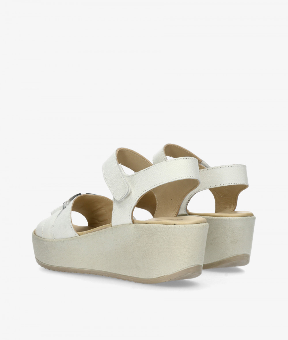 Sandalias St. Gallen  JULIE 02 en blanco