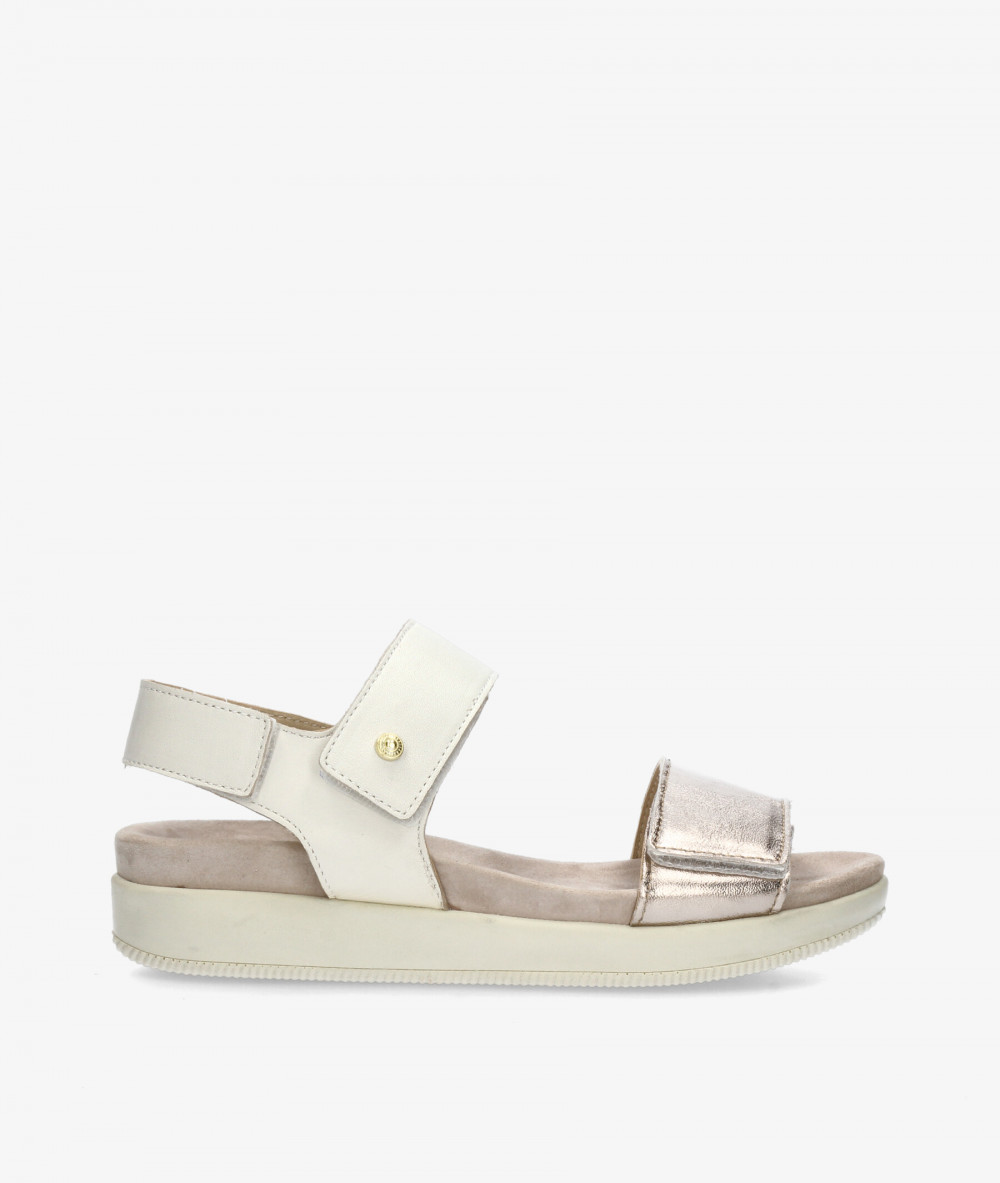 Sandalias St. Gallen  ANNE 01 en blanco