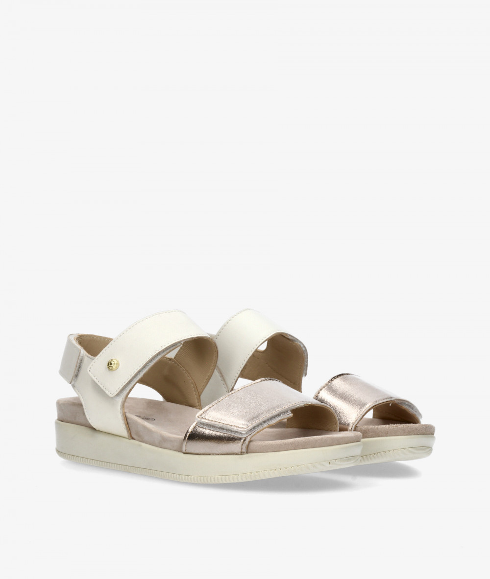 Sandalias St. Gallen  ANNE 01 en blanco