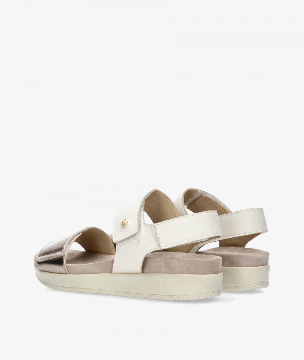 Sandalias St. Gallen  ANNE 01 en blanco