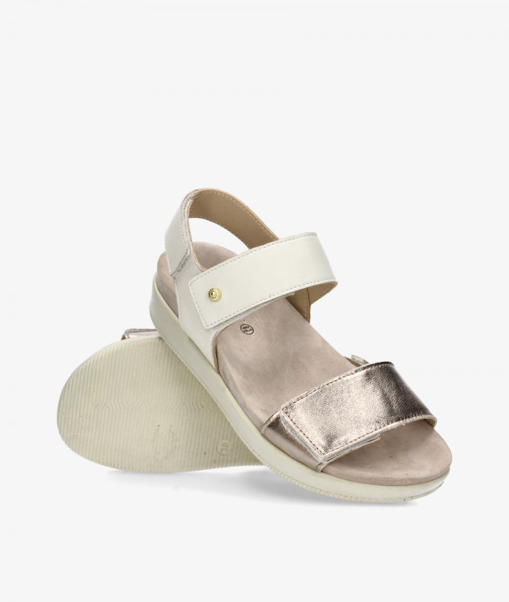 Sandalias St. Gallen  ANNE 01 en blanco