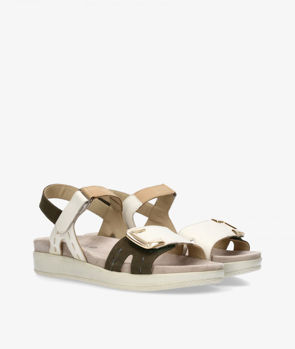 Sandalias St. Gallen  ANNE 02 en caki